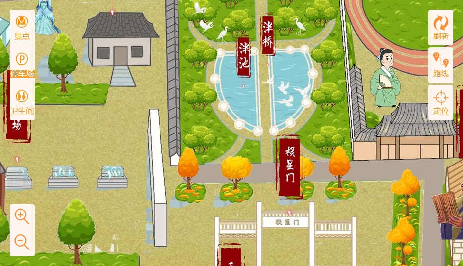 武功手绘地图景区语音讲解导览系统：智慧景区建设的基石